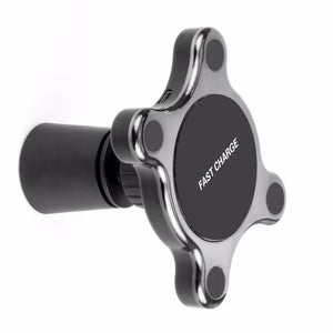 Compatible With Apple, QI Magnetic Car Mount Wireless Charger