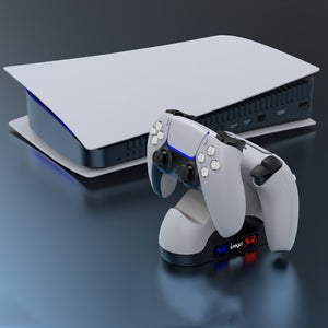 PS5 Gamepad Charger Contact Type Double Seat (30 Days Replacement Warranty)