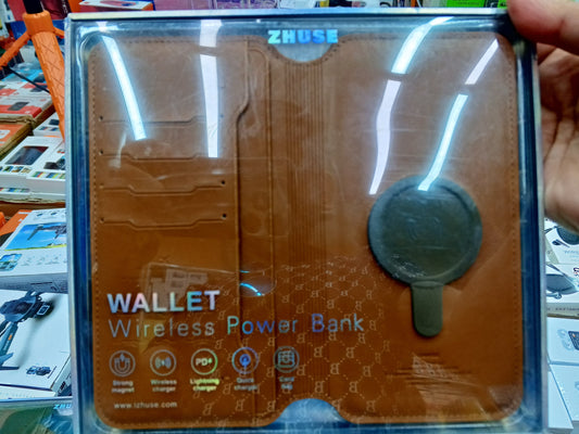 ZHUSE - Wallet Wireless Power Bank ©